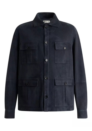 Bally suede jacket - Blue