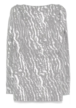 ROTATE BIRGER CHRISTENSEN sequined mini dress - Grey