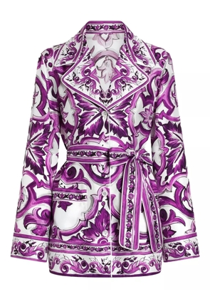 Dolce & Gabbana silk shirt - Purple
