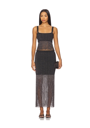 SAYLOR Fia Set in Black. Size L. Also in M, S, XS.