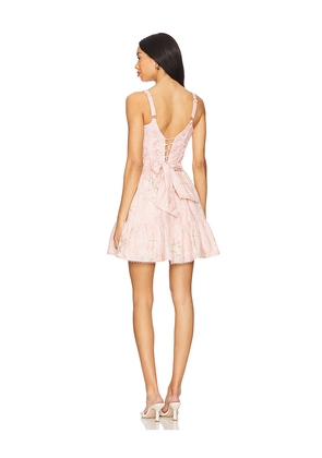 V. Chapman Betina Mini Dress in Pink. Size 8. Also in 2, 6.
