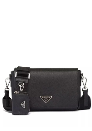 Prada Saffiano leather shoulder bag - Black