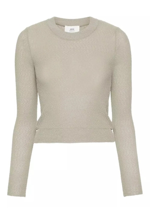 AMI Paris bouclé sweater - Green