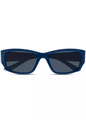 Balenciaga Eyewear rectangle-frame sunglasses - Blue