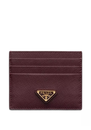 Prada Saffiano leather card holder - Red