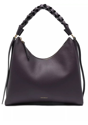 Coccinelle medium Boheme leather shoulder bag - Purple