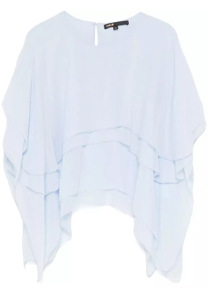 Maje tiered blouse - Blue