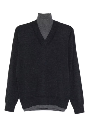 Paolo Pecora roll-neck wool sweater - Grey