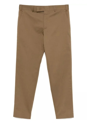 PT Torino gabardine trousers - Brown