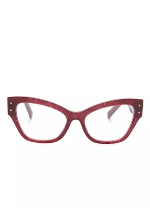 Dolce & Gabbana Eyewear cat eye glasses - Red