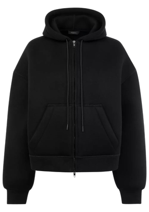 WARDROBE.NYC Bonded zip-up hoodie - Black