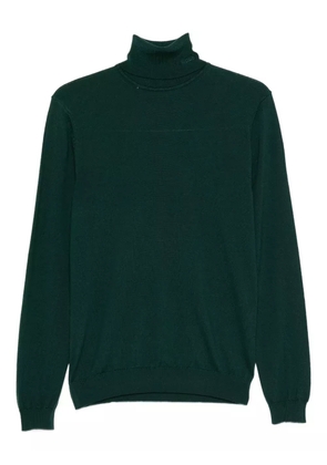 BOSS roll-neck sweater - Green