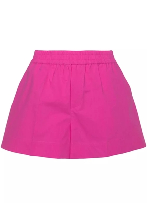P.A.R.O.S.H. elasticated-waist cotton shorts - Pink