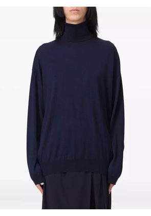 Moschino turtleneck sweater - Blue