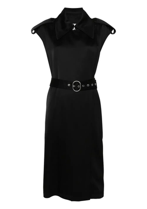 Jil Sander belted trench coat - Black