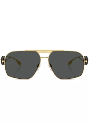 Versace Eyewear Medusa pilot-frame sunglasses - Gold