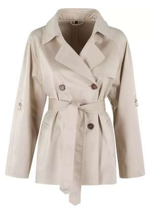 Fay belted trench coat - Neutrals