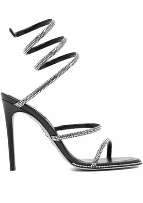 René Caovilla 110mm Cleo sandals - Black