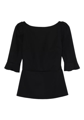 CHIARA BONI La Petite Robe boat neck blouse - Black