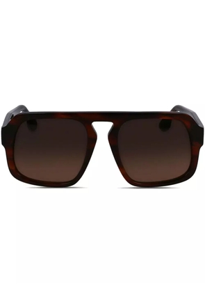 Victoria Beckham Eyewear square-frame sunglasses - Brown