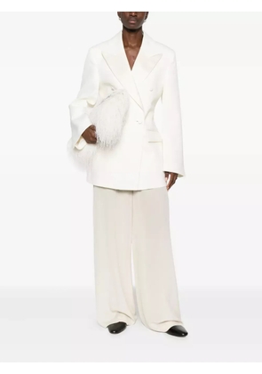 JOSEPH Hulin elasticated-waistband trousers - Neutrals