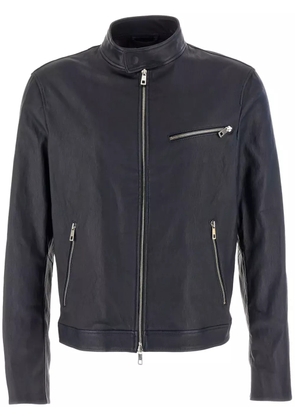 Desa 1972 nappa leather jacket - Blue