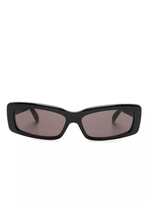 Balenciaga Eyewear oversized rectangle-frame sunglasses - Black
