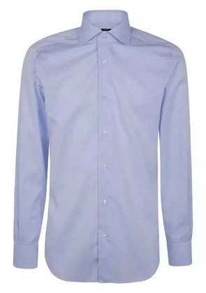 Barba cotton shirt - Blue