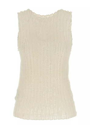 Issey Miyake Jellyfish pleated top - White