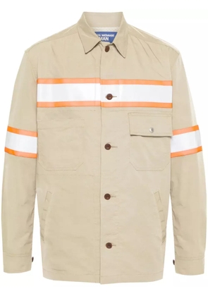 Junya Watanabe MAN reflective-detail jacket - Neutrals