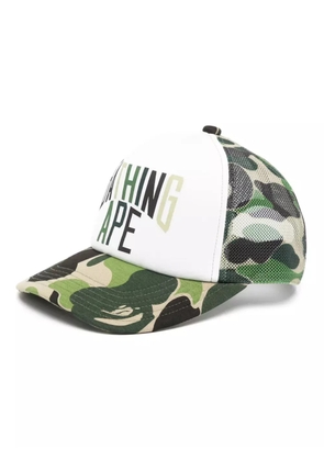 A BATHING APE® graphic-print cap - Green