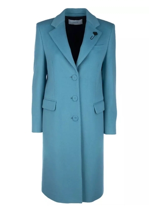 Lardini single-breasted coat - Blue