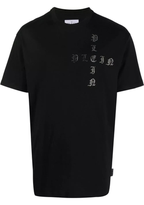 Philipp Plein Gothic Plein short-sleeve T-shirtrr - Black