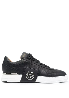 Philipp Plein hexagonal low-top sneakers - Black