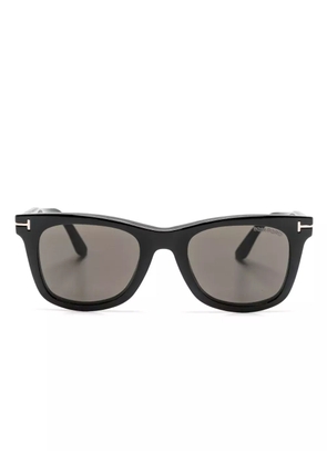 TOM FORD Eyewear square-frame clip-on glasses - Black