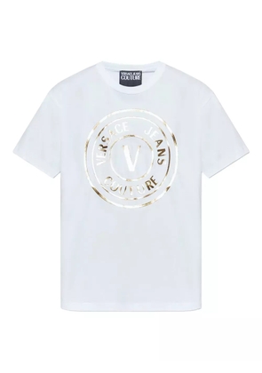 Versace Jeans Couture logo-plaque T-shirt - White