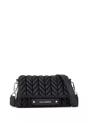 Karl Lagerfeld K/Weave cross body bag - Black