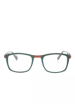 Face À Face Scott 5 square-frame glasses - Green