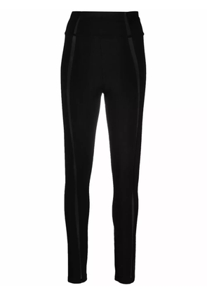 Philipp Plein high-waist logo leggings - Black