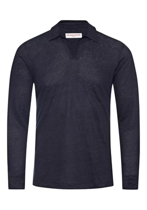 Orlebar Brown Felix long-sleeve polo shirt - Blue