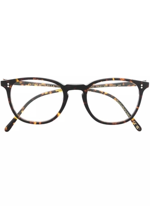 Oliver Peoples tortoiseshell-frame glasses - Brown