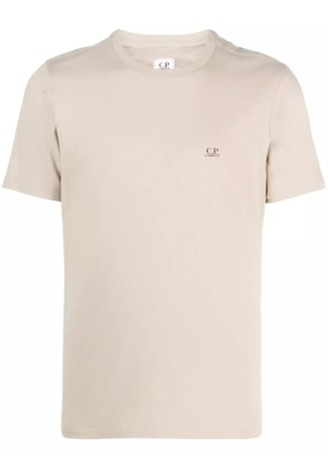C.P. Company Goggle cotton T-shirt - Neutrals