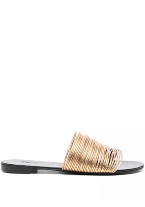 Giuseppe Zanotti Clio Flat sandals - Gold