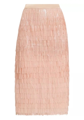 Dolce & Gabbana sequinned midi skirt - Pink