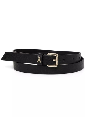 Patrizia Pepe logo buckle belt - Black
