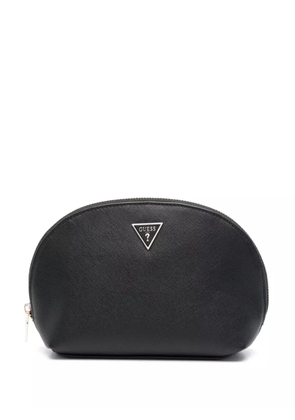 GUESS USA Saffiano makeup bag - Black