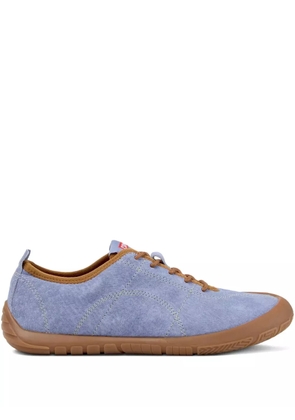Camper Peu Path lace-up nubuck leather sneakers - Blue
