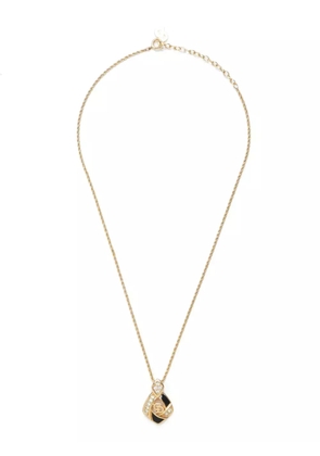 Christian Dior Pre-Owned CD-pendant necklace - Gold