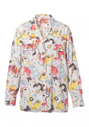 CHANEL Pre-Owned cotton shirt - White