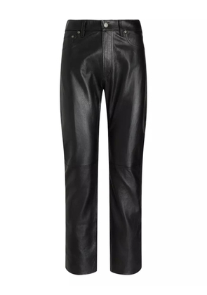 Polo Ralph Lauren leather trousers - Black